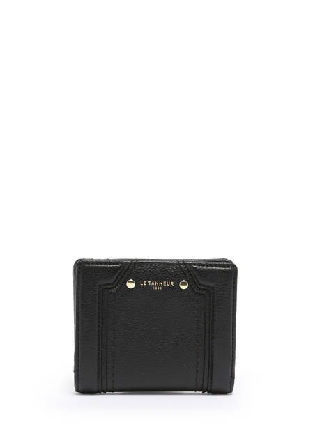 Portefeuille Ella Cuir Le tanneur Noir ella TNGI3300