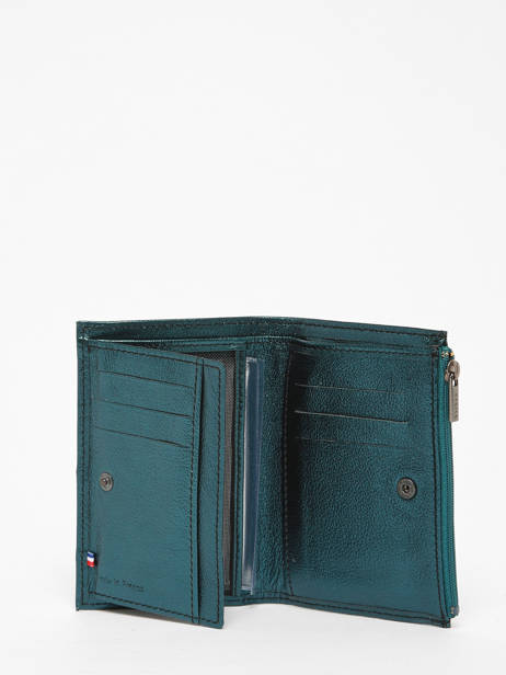 Portefeuille Etincelle Irisée Cuir Etrier Bleu etincelle irisee EETI619 vue secondaire 1