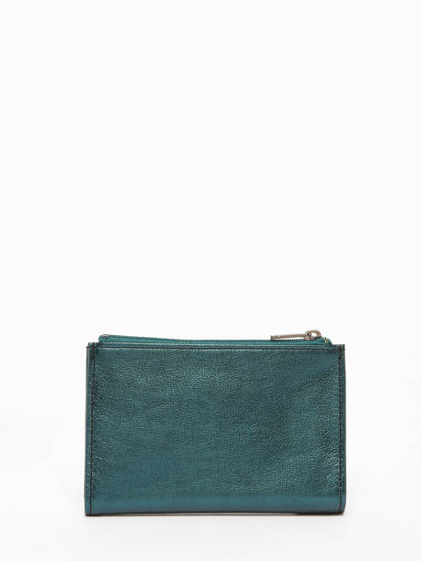 Portefeuille Etincelle Irisée Cuir Etrier Bleu etincelle irisee EETI619 vue secondaire 2