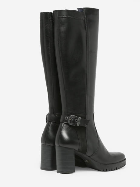 Bottes à Talon Evie En Cuir Dorking Noir women D8955 vue secondaire 3