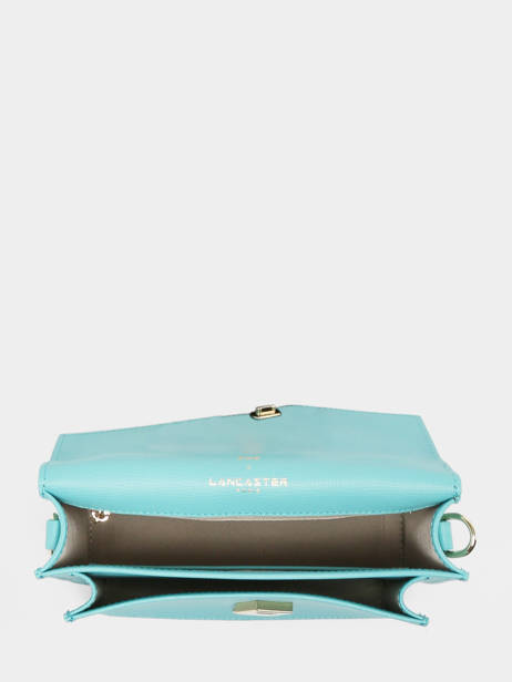 Sac Bandoulière Zoe Cuir Lancaster Bleu zoe 11 vue secondaire 3