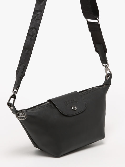 Longchamp Le pliage xtra Sacs porté travers Noir