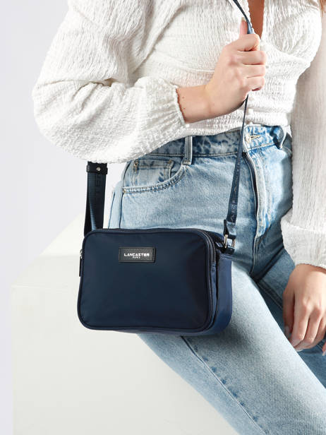 Sac Bandoulière Basic Vita Lancaster Bleu basic vita 76 vue secondaire 1