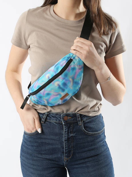 Sac Banane Reversible Cabaia Bleu belt bag BELTBAG vue secondaire 2