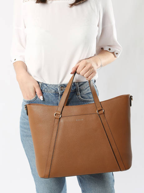 Sac Shopping Tradition Cuir Etrier Beige tradition ETRA8031 vue secondaire 1