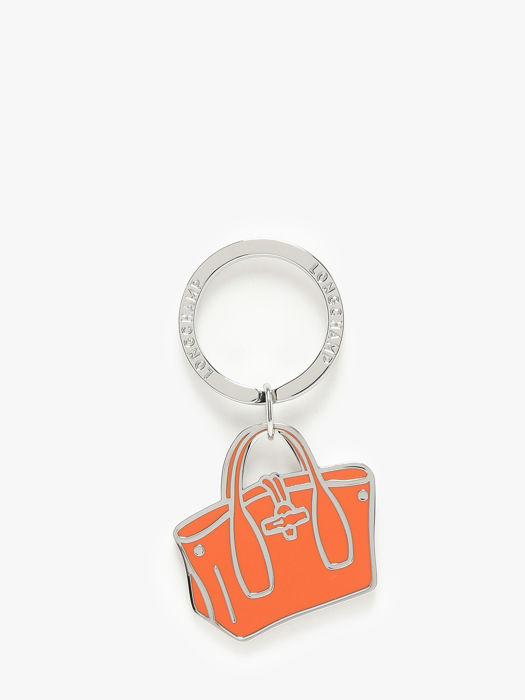 Longchamp Metal Porte clés Rouge