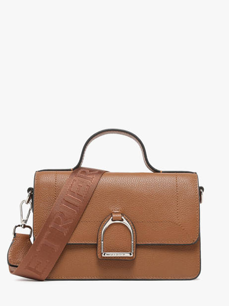 Sac Bandoulière S Altesse Cuir Etrier Beige altesse EALT048S