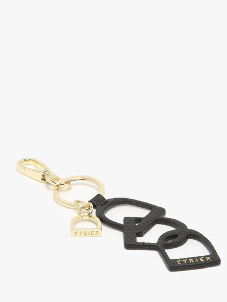 Keychain Tradition Leather Etrier Blue tradition ETRA904M other view 1