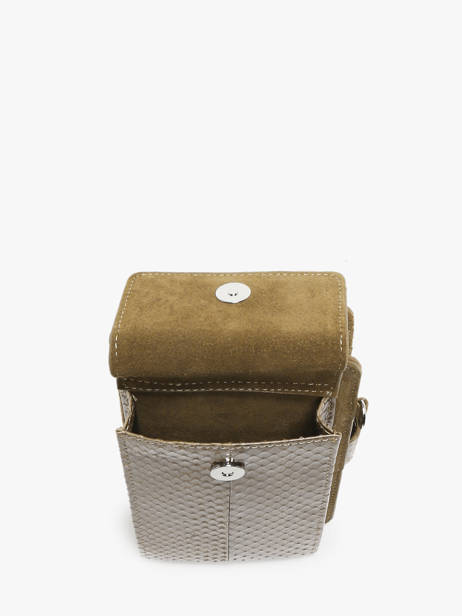 Phone Case New Zack Leather Great by sandie Green new zack SNA other view 3