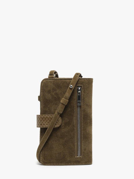 Phone Case New Zack Leather Great by sandie Green new zack SNA other view 5