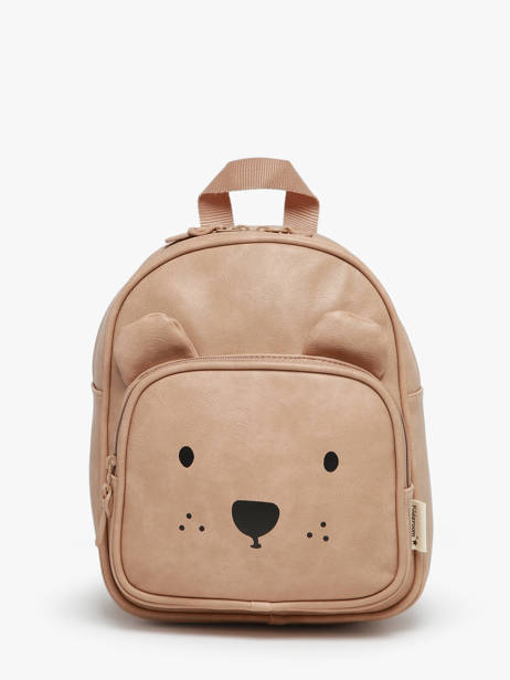 Mini Sac à Dos Kidzroom Beige beary excited 4725