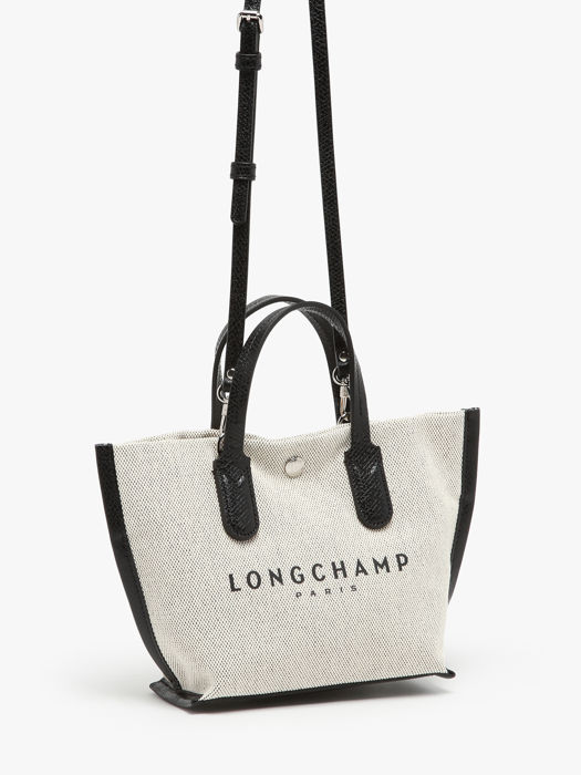 Longchamp Essential toile Sacs porté main Beige