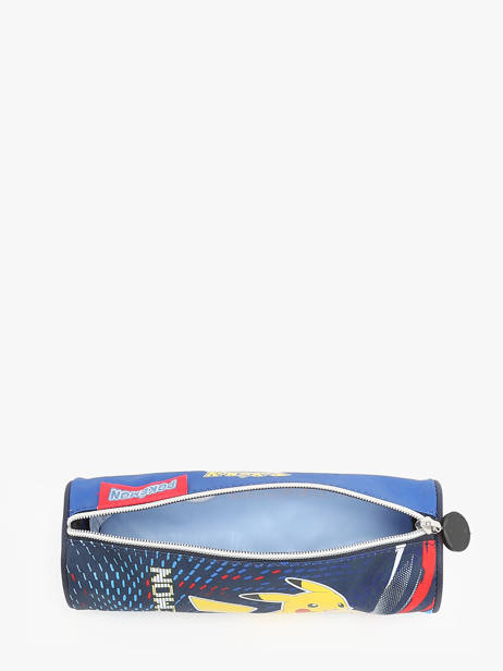 1 Compartment Pouch Energie Electrique Pokemon Blue energie electrique 23KK207P other view 1
