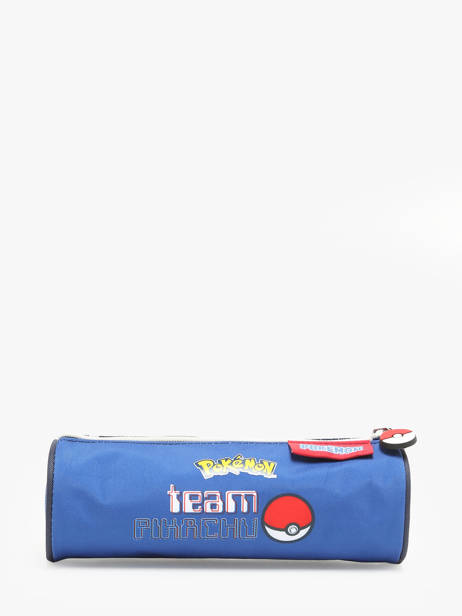 1 Compartment Pouch Energie Electrique Pokemon Blue energie electrique 23KK207P other view 2