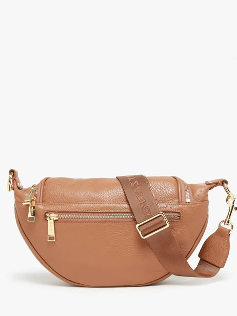 Sac Banane Cuir Lancaster Beige dune 85 vue secondaire 4