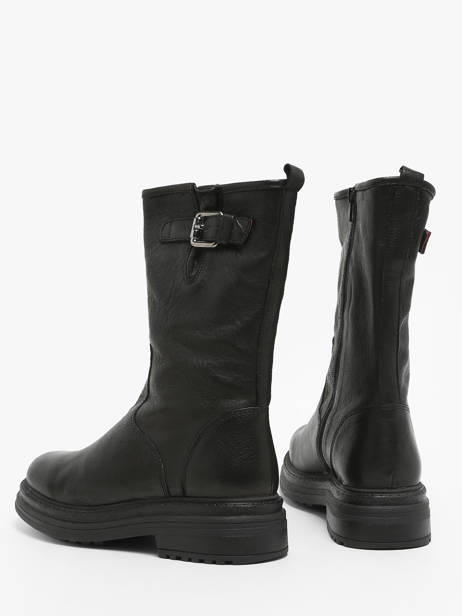 Bottines Aiko En Cuir Aliwell Noir women AIKO vue secondaire 3