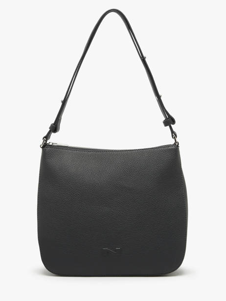 Sac Porté épaule Lou Cuir Nathan baume Gris egee 5