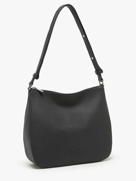 Sac Porté épaule Lou Cuir Nathan baume Gris egee 5 vue secondaire 2