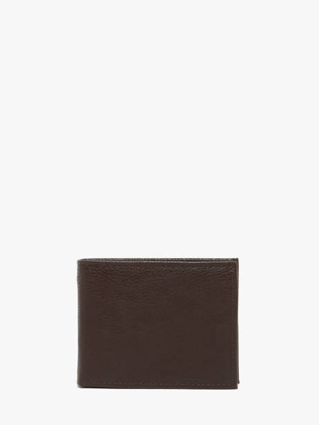 Portefeuille Cuir Miniprix Marron essentiel 8875 vue secondaire 3
