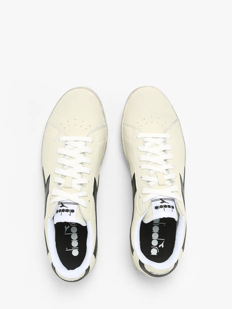 Sneakers Game Low Wax In Leather Diadora White unisex 178301 other view 2
