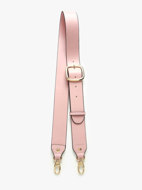 Leather Altair Shoulder Strap Etrier Pink altair EALA070L