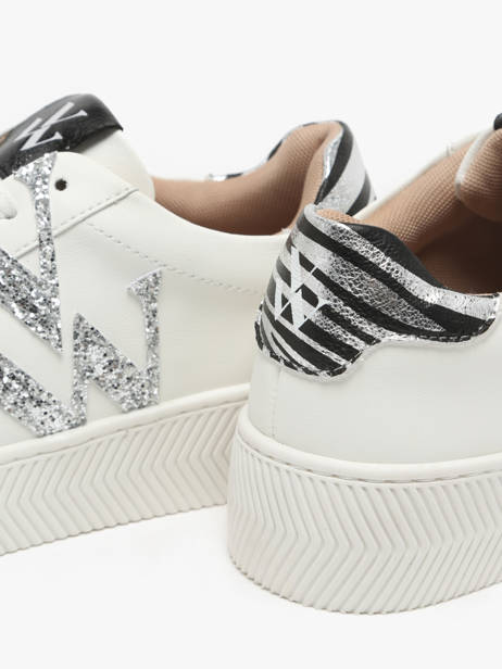 Sneakers Lou Vanessa wu Blanc women BK2765ZE vue secondaire 3