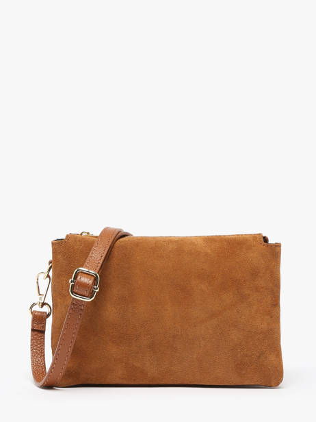 Sac Bandoulière Velvet Caviar Cuir Milano Marron velvet caviar VC24117