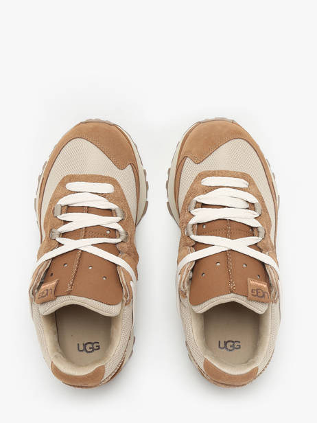 Sneakers Retrofi Low En Cuir Ugg Marron men 1167070 vue secondaire 3