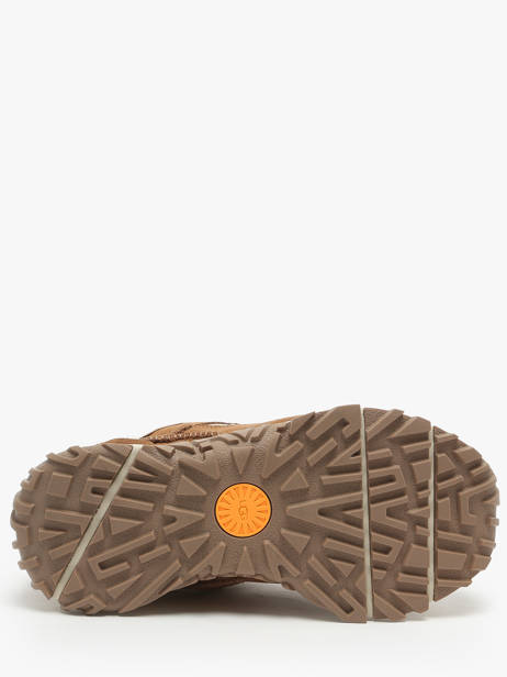 Sneakers Retrofi Low En Cuir Ugg Marron men 1167070 vue secondaire 4