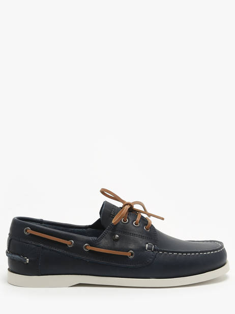 Boat Shoes Orland In Leather Redskins Blue men ORLAND