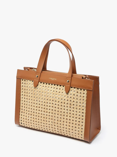 Sac Porté Main Cannage Rotin Lancaster Beige cannage rotin 115 vue secondaire 2