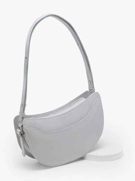 Sac Bandoulière Suave Lune Cuir Lancaster Gris suave lune 33 vue secondaire 2