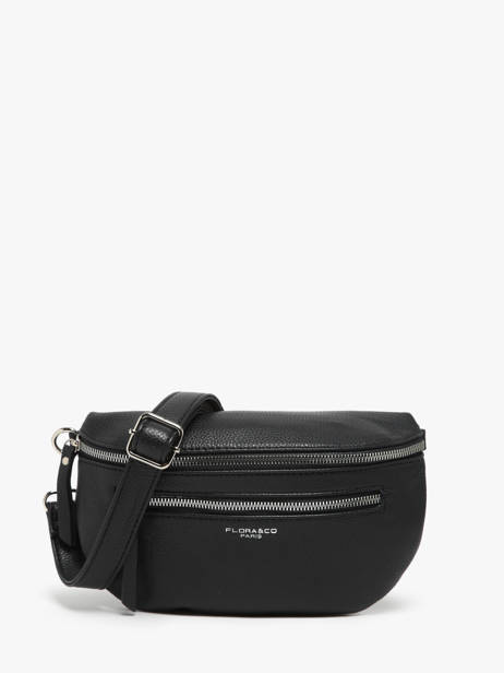 Sac Banane Miniprix Noir grained F8546