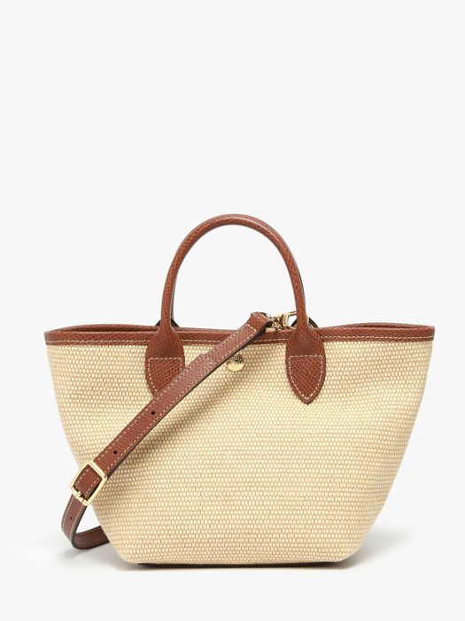 Longchamp New le panier pliage Messenger bag Brown