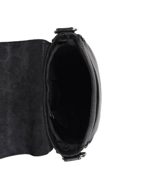 Sac Bandoulière Basilic pepper Noir traveler BTRA03 vue secondaire 4