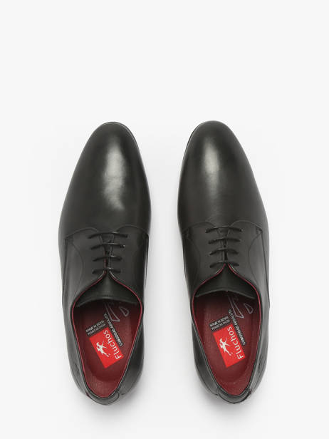 Chaussures De Ville Memory En Cuir Fluchos Noir men F0842 vue secondaire 4