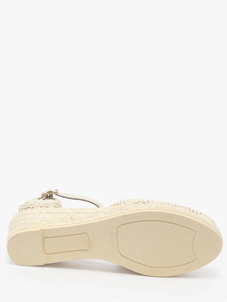 Espadrilles Talon Compensé Belmira Gaimo Beige women BELMIRA vue secondaire 4