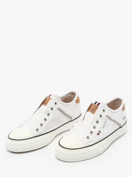 Sneakers Mustang White women 1272402 other view 2