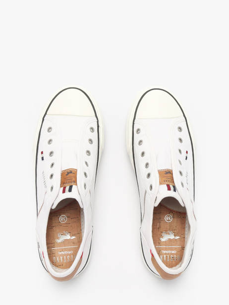 Sneakers Mustang White women 1272402 other view 4