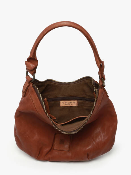 Shoulder Bag Heritage Leather Biba Brown heritage BT29 other view 3