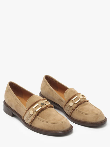 Mocassins Blush En Cuir Mam'zelle Marron women CSIXM39 vue secondaire 2