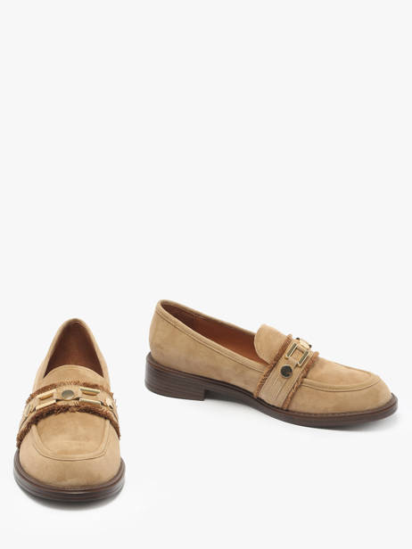 Mocassins Blush En Cuir Mam'zelle Marron women CSIXM39 vue secondaire 3