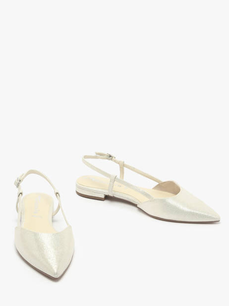 Ballerinas In Leather Tamaris Gold women 44 other view 2