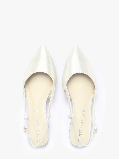 Ballerinas In Leather Tamaris Gold women 44 other view 3