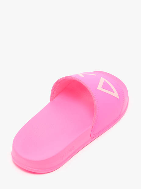 Flip Flops Logo Sun68 Pink women X35204 other view 3