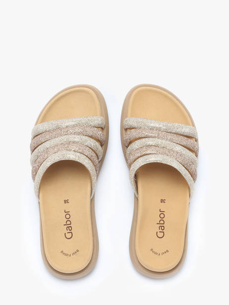 Slippers Gabor Silver women 82 other view 4