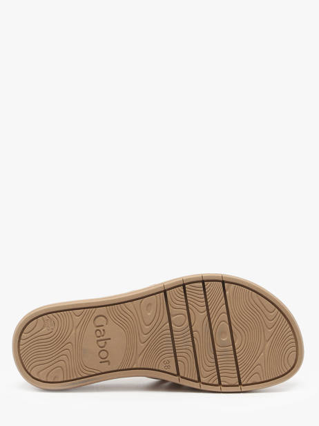 Slippers Gabor Silver women 82 other view 5