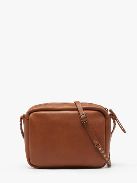 Sac Bandoulière Leather Cuir Biba Marron leather BET8L vue secondaire 4