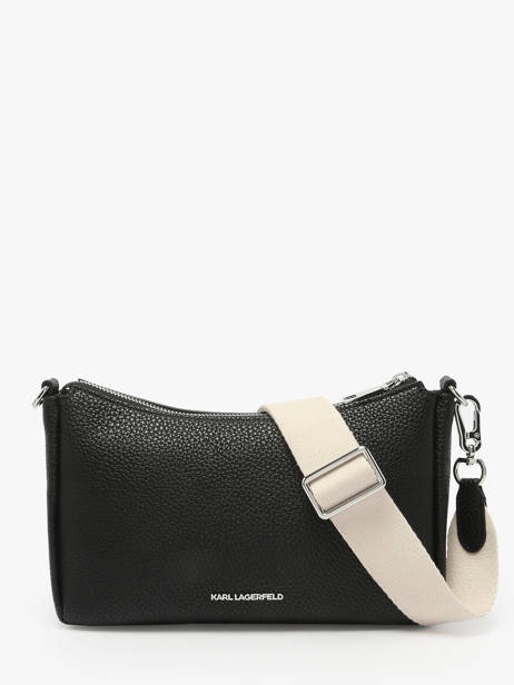 Sac Porté épaule K Ikon Polyurethane Karl lagerfeld Noir k ikon A2W30106 vue secondaire 4