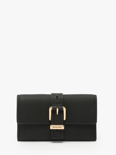 Portefeuille Cuir Michael kors Noir nolita F4GY5E8L